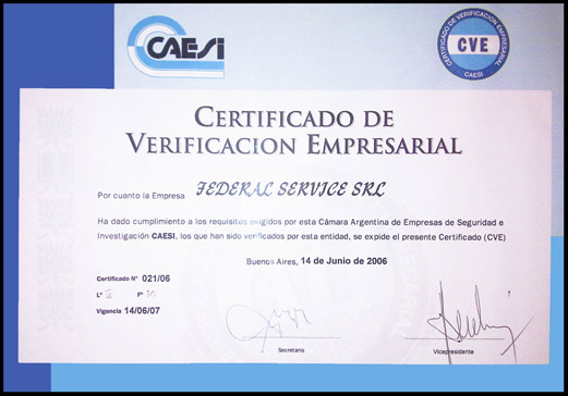 Cámara Argentina de Empresa de Seguridad e Investigación